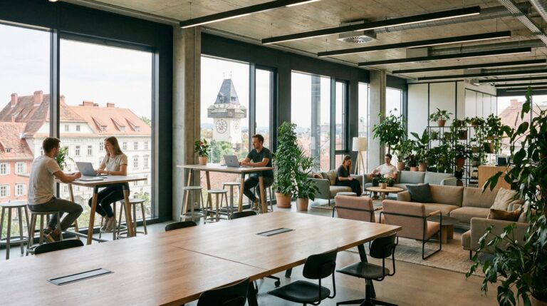 Coworking-Spaces in Graz – Flexible Arbeitswelten für Startups und Kreative